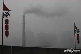 高清组图持续的雾霾天让人们的生活有些沉重
