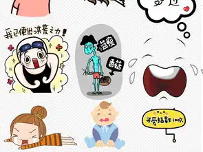 卡通字幕文字弹幕文字搞笑文字影楼素材图片模板下载5.85mb办公商务大全生活工作
