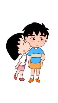 经典动漫樱桃小丸子壁纸
