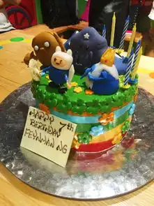 吴镇宇为费曼办7岁生日会邀小伙伴同庆生
