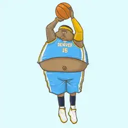 组图当nba球星们变成400斤的大胖子,一个个都变得又萌又可爱
