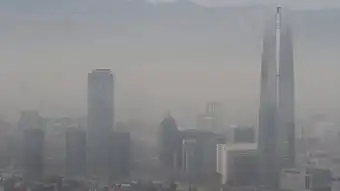 智利首都雾霾爆表进入紧急状态工厂停产车辆限行组图
