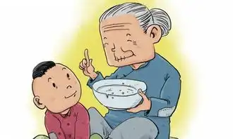 放假漫画作文200字
