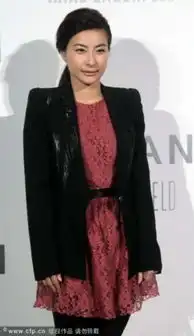 郭晶晶黑丝装扮出席酒会郭晶晶气质高雅脱俗
