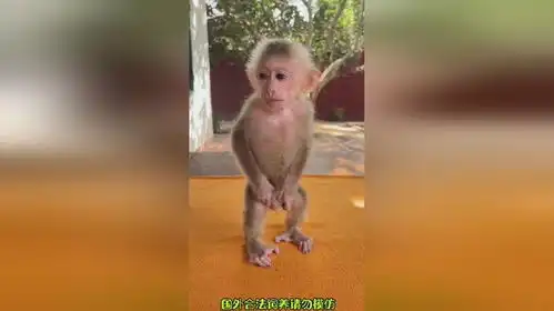 好可爱的小猴哥猴子搞笑萌娃1
