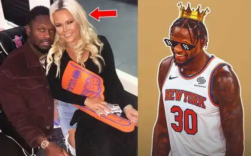 nba巨兽娶极品花魁卡戴珊家族亲戚,神似科勒,生出黑人宝宝
