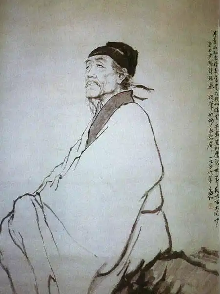 杜甫很忙画像中的人物原来不是杜甫本人
