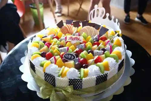 员工生日会你有一大块蛋糕需要接收
