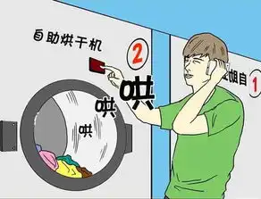 搞笑漫画,无限循环自动洗衣
