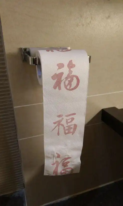 开心一刻你家这年味挺足呀,连卫生纸都这么有气氛
