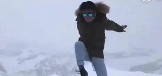 明星们雪中唯美照片,王宝强最搞笑,田亮美丽动人,鹿晗帅气
