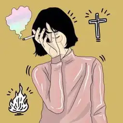 幽默搞笑的卡哇伊头像你是乖乖的小坏蛋
