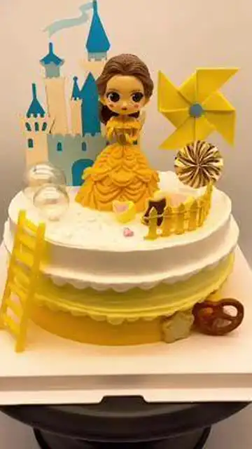 贝儿公主蛋糕神奇的视频
