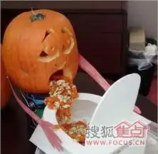 给这个万圣节加点笑料超级搞笑南瓜灯组图
