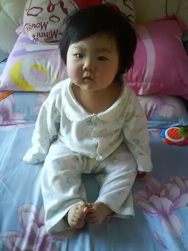 小胖妞sissi的成长照片,电子衣橱p109茜茜近照,单眼皮女孩的华丽蜕变啊
