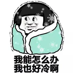 天气冷冻得发抖表情包我空虚,我寂寞,我好冷啊图片
