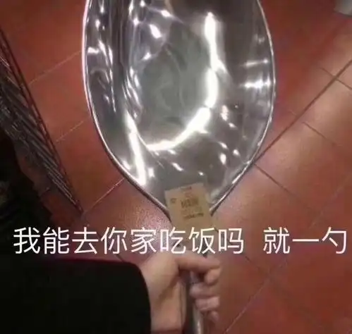 搞笑段子趣味图片你饭量不小啊,一勺抵得上人家一大碗饭了

