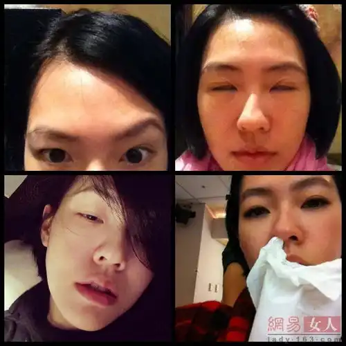 李小冉范冰冰晒搞怪照有本钱的女星敢自黑
