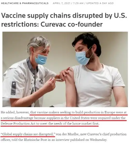 环球深观察丨自称要搞疫苗外交,美国想给世界画大饼
