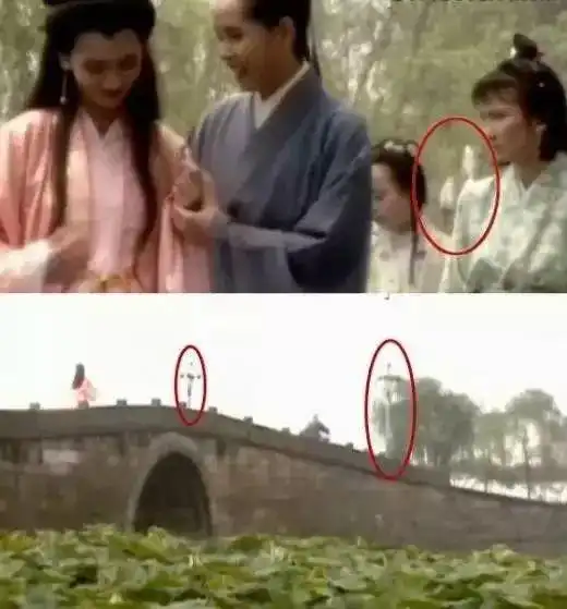 穿帮镜头汇总古装剧导演最恨电线电杆,怎么躲也躲不掉
