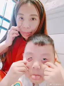 组图田馥甄与萌娃自拍嘟嘴扮鬼脸开怀大笑超级萌
