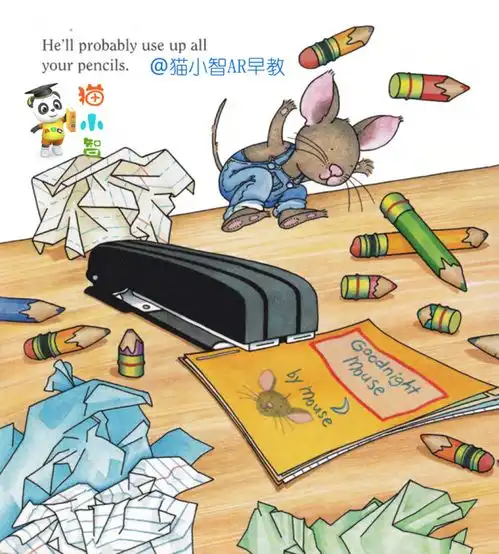 猫小智英语绘本机智小老鼠,帮你轻松克服上学焦虑下篇
