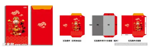 新年红包设计图
