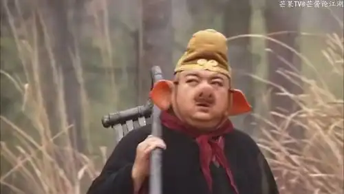 猪八戒和象妖叫板,却被象鼻子打的东躲西蹿
