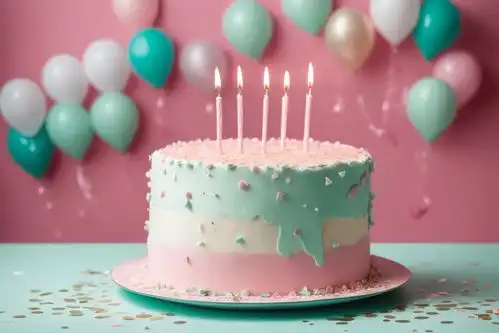 美食创意生日蛋糕动物奶油蛋糕摄影图图片创意海报下载至来源处
