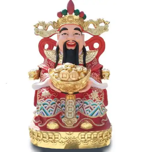 大型铜财神青海铜财神唐县海谊雕塑
