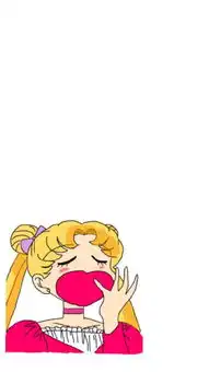 美少女战士水冰月壁纸搞怪可爱
