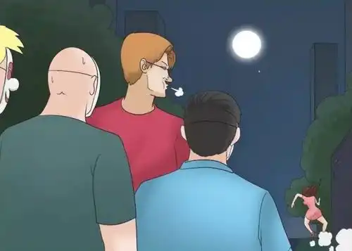 搞笑微漫画打麻将
