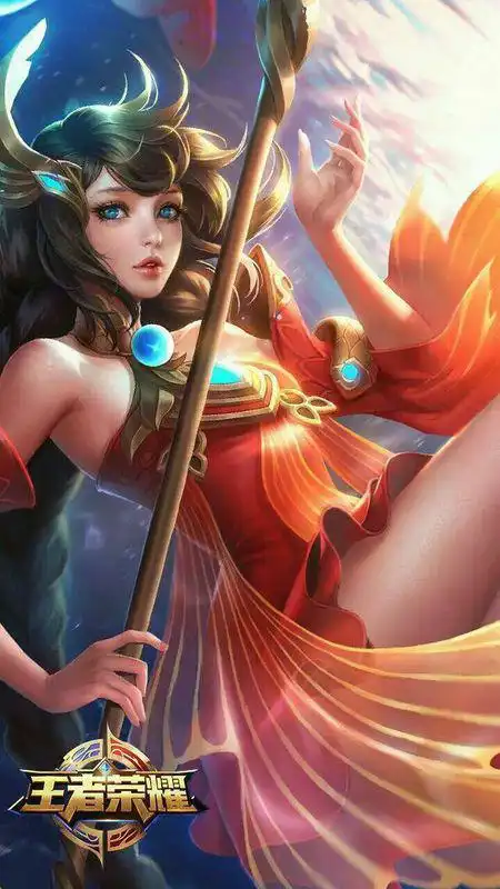 王者荣耀大乔,谁有这张图的高清图片
