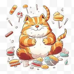 吃胖图片吃胖图片素材免费下载千库网
