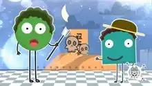 爆笑逗比二人组大饼子与方块
