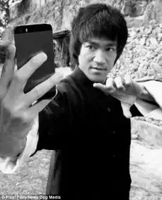 历史人物的自拍
