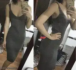 搞笑图片姑娘,要是每个买家秀都像你这样,卖家都乐死了
