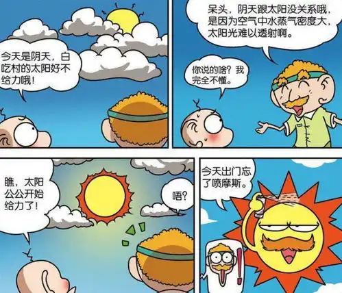爆笑农场白吃村的太阳公公可真时髦,居然还会喷摩丝
