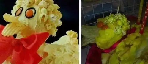 卖家秀vs买家秀,小孩,蛋糕秀出新境界,最服的还是黄瓜面膜照片
