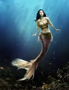 各路女星的美人鱼造型,杨幂唯美,赵丽颖美出天际

