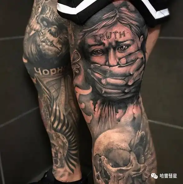 地狱天使们的纹身大片
