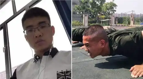 入伍前后对比照片当兵就是那么帅
