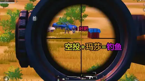 爆笑吃鸡碰见用空投钓鱼的不要慌,学会这一招,套路到让他哭
