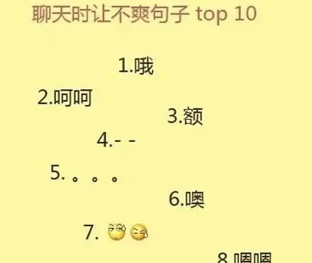 搞笑图集聊天时让人最不爽的词语,你最讨厌哪一个
