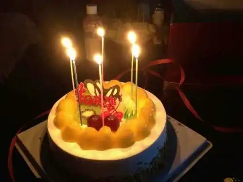 谁给我张生日蛋糕的图片,要真实的
