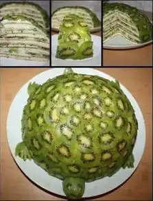 犯二的爆笑美食造型
