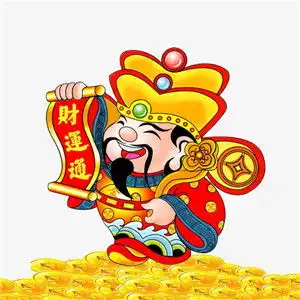 财神头像微信头像,全网最火财神爷图片
