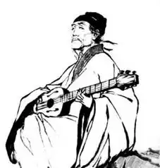 2012年3月.诗圣杜甫成了微博红人.在一组对高中语文教科书中杜甫画像进行的再创作图片里.杜甫时而手扛机枪.时而挥刀切瓜.时而脚踏摩托被网友戏称为杜甫很忙
