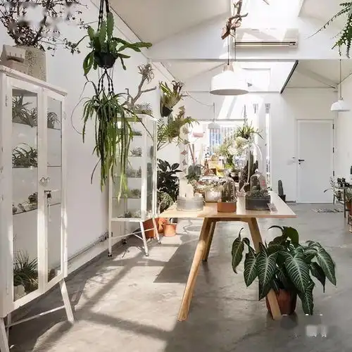 花艺师花店空间通过软装设计有趣更有调
