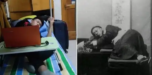 搞笑趣图开业一年了,为什么一个客人都没有
